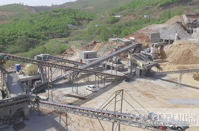 破碎生产线现场 破碎生产线现场