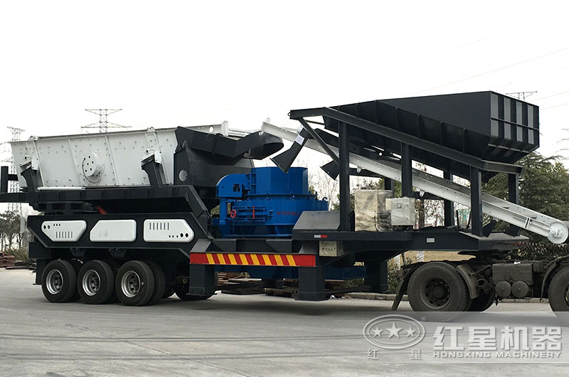 可移动石头制砂机 可移动石头制砂机