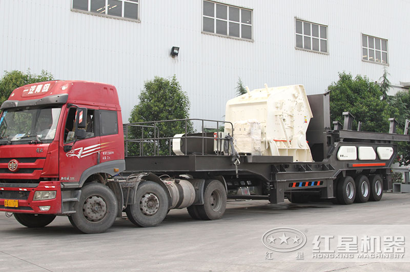 移动式建筑垃圾破碎机设备图 移动式建筑垃圾破碎机设备图