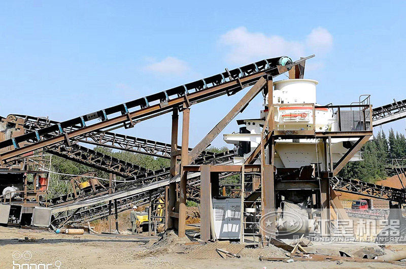 时产100吨石英砂猫砂生产线现场 时产100吨石英砂猫砂生产线现场