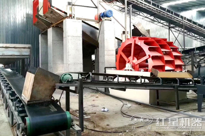 小型洗沙机现场安装图片 小型洗沙机现场安装图片