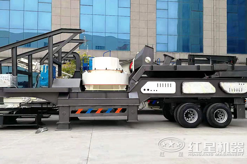 车载流动式制砂机实拍图 车载流动式制砂机实拍图