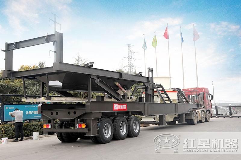 红星车载流动式制砂机厂家直销供货 红星车载流动式制砂机厂家直销供货