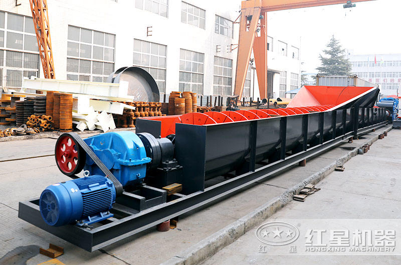 螺旋洗沙机产量5-240方/时,长:8-11米 螺旋洗沙机产量5-240方/时,长:8-11米