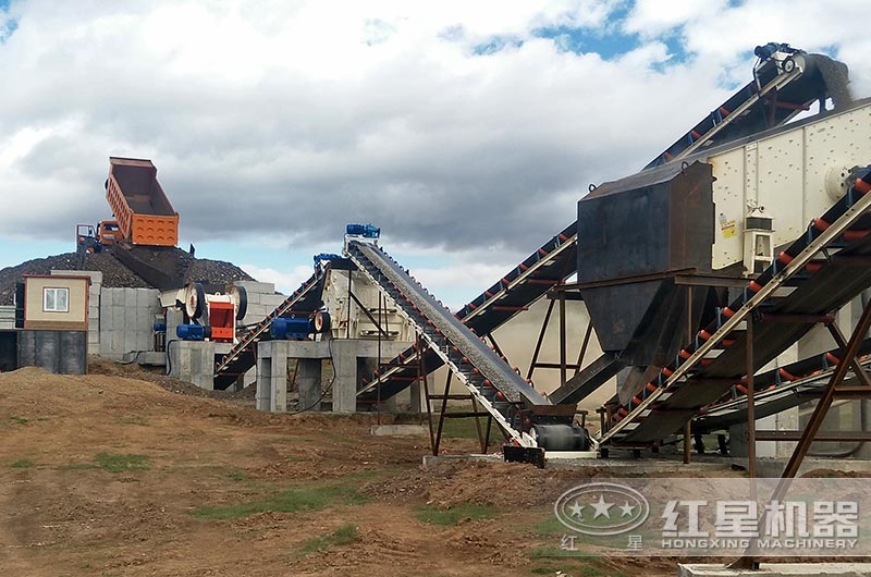 此套颚破+反击破的中小型制砂机械设备报价约60万 此套颚破+反击破的中小型制砂机械设备报价约60万