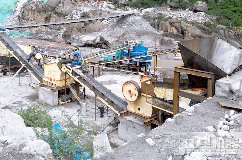石料生产现场 石料生产现场