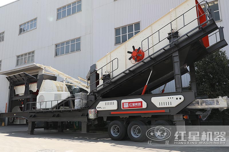 移动碎石机厂区实拍图 移动碎石机厂区实拍图