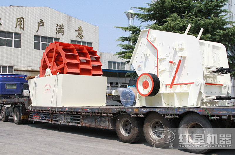 红星反击破碎机发货现场图 红星反击破碎机发货现场图