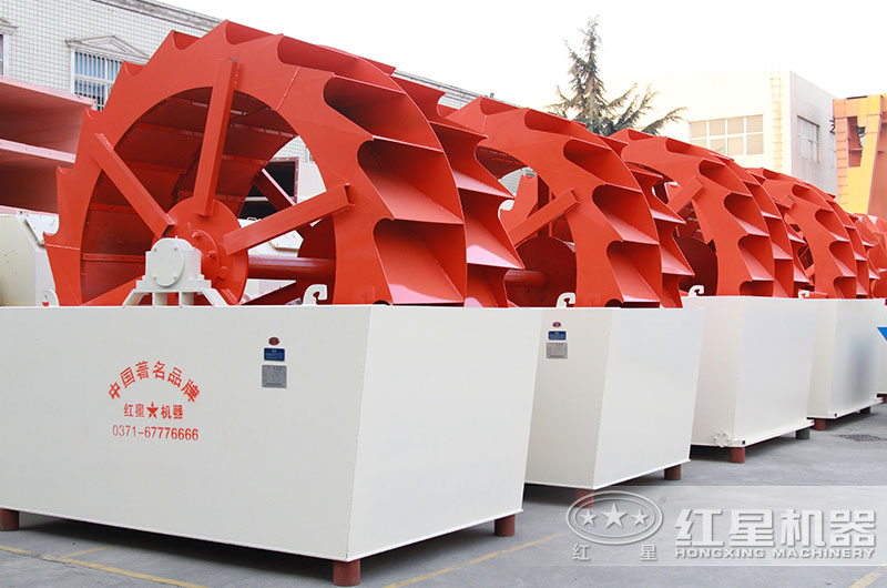 中小型砂石厂更多用轮斗式洗砂机 中小型砂石厂更多用轮斗式洗砂机
