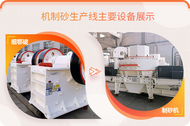 机制砂生产线主要设备展示 机制砂生产线主要设备展示