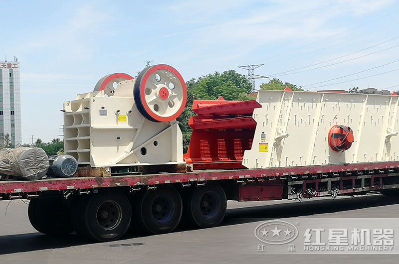 红星1060破碎机发货现场,前往安徽 红星1060破碎机发货现场,前往安徽